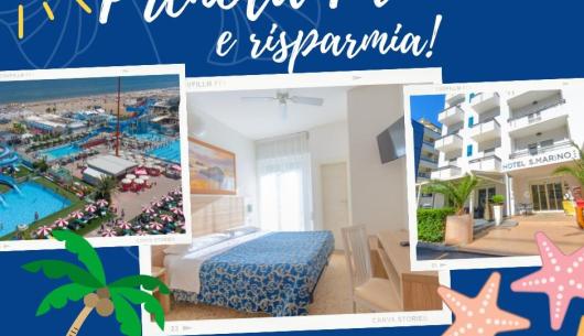 Prenota prima e risparmia all'Hotel San Marino Riccione Family Hotel.